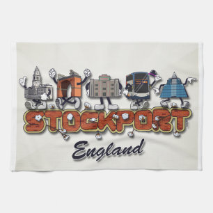 Linge De Cuisine Personnages de dessin animé de Stockport