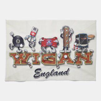 Linge De Cuisine Personnages de dessin animé de Wigan