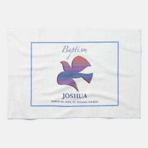 Linge De Cuisine Personnalisable, Adulte Baptême Dove