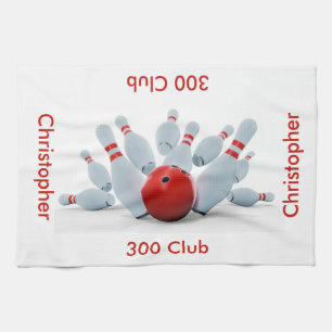 Linge De Cuisine Personnalisé Bowling 300 Club