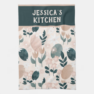 Linge De Cuisine Personnalisé Joli Motif d'Oeuf de Pâques