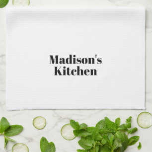 Linge De Cuisine Personnalisé Nom Fête de la mère Cadeau d'anniv