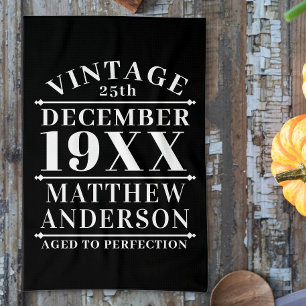 Linge De Cuisine Personnalisé Vintage à la perfection