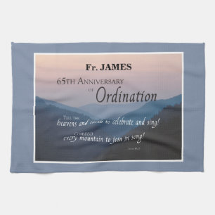 Linge De Cuisine Personnaliser les fêtes d'Ordination du 65e annive