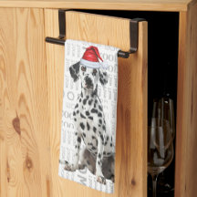 Pet Lover Vacances Dalmatie Père Noël Chien Noël