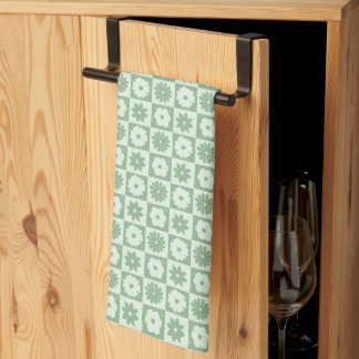 Linge De Cuisine Pétales dans le silence 03. Motif floral.