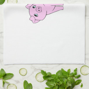 Linge De Cuisine Petit Cochon, Petit Cochon, Chien, Cochon Rose, An