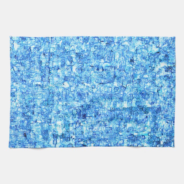 Linge De Cuisine Petites encoches dans le dessin comme si elles éta (Horizontal)