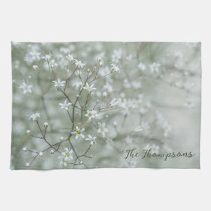 Linge De Cuisine Photo de Fleur de la Nature de Baby's Breath Adora