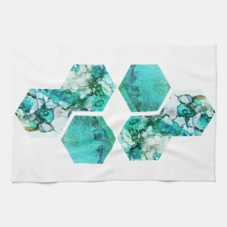 Linge De Cuisine Photographie d'art Turquoise contemporain