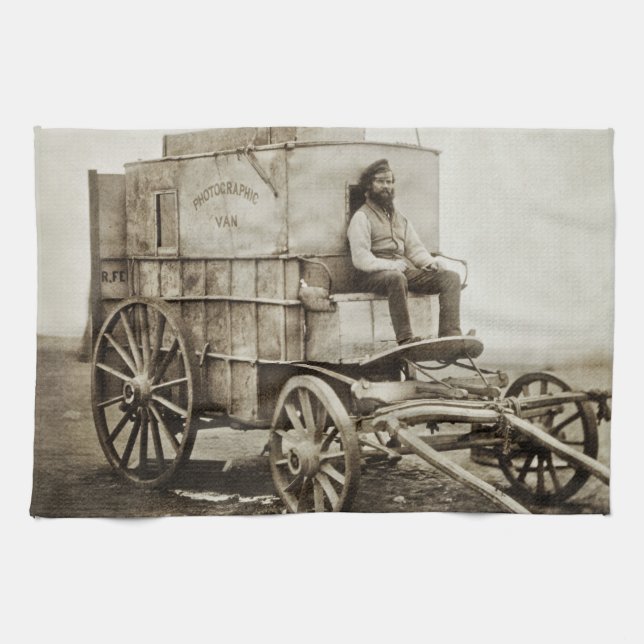 Linge De Cuisine Photographie Wagon de Roger Fenton Photo Réalisme (Horizontal)