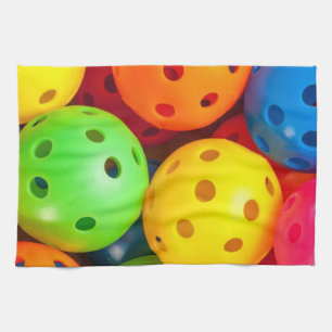 Linge De Cuisine Pickleball coloré