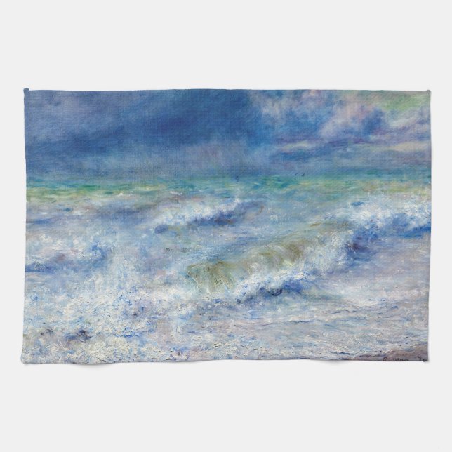 Linge De Cuisine Pierre-Auguste Renoir - La mer (Horizontal)