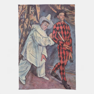 Linge De Cuisine Pierrot et Harlequin