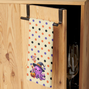 Linge De Cuisine Pieuvre Halloween Trick or Treat 
