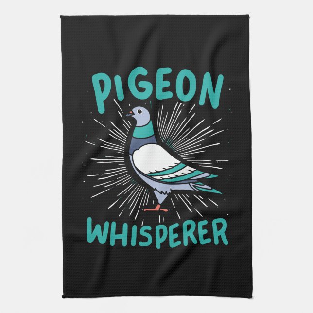Linge De Cuisine Pigeon (Vertical)