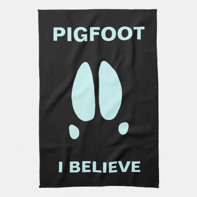 Linge De Cuisine Pigfoot - Je crois (Vertical)