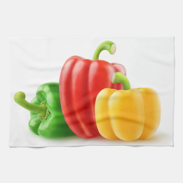 Linge De Cuisine Piments (Horizontal)