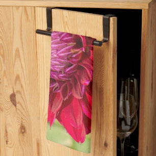 Linge De Cuisine Pink Dahlia, Belle Photographie Fleur
