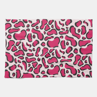 Linge De Cuisine Pink leopard