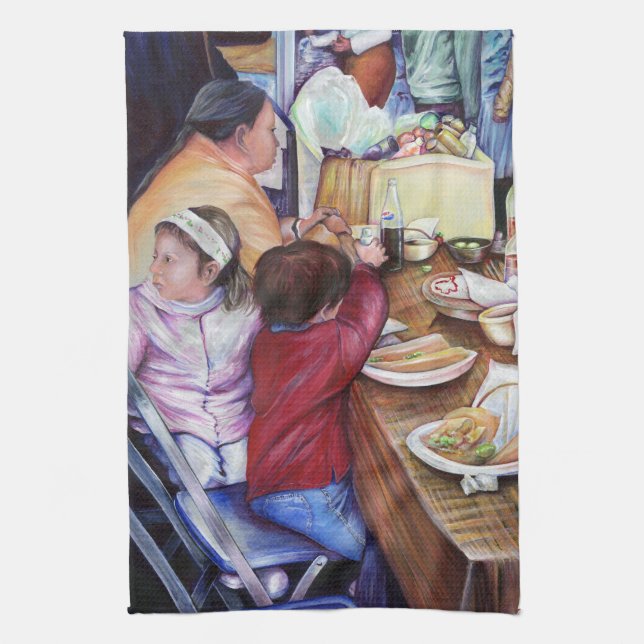 Linge De Cuisine Pique-nique agréable, Mexique (Vertical)