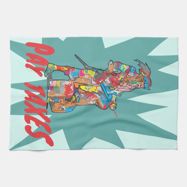 Linge De Cuisine Pirate (Horizontal)