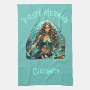 Linge De Cuisine Pirate Mermaid Lady Thunder_Cove