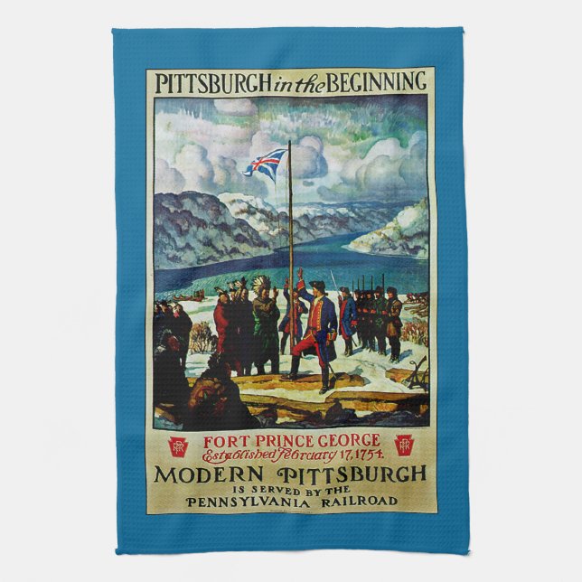 Linge De Cuisine Pittsburgh au début (Vertical)