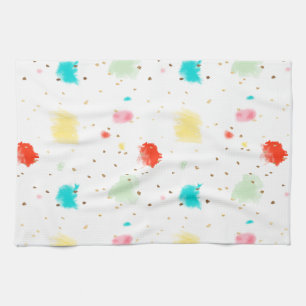 Linge De Cuisine PixDezines Cupcake Sprinkles/Faux Gold