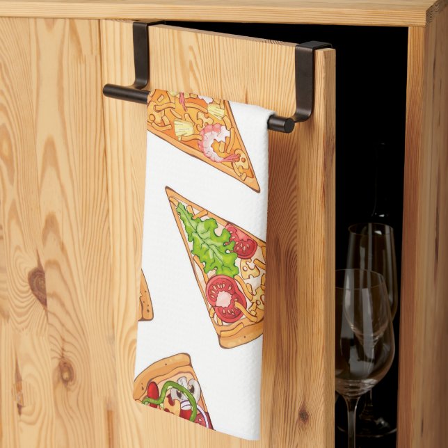 Linge De Cuisine Pizza  (Pliage en tiers)