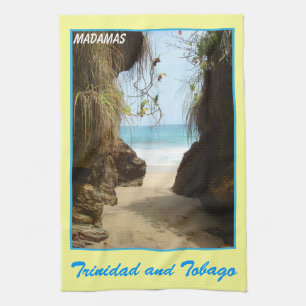 Linge De Cuisine Plage du Trinidad-et-Tobago Madamas