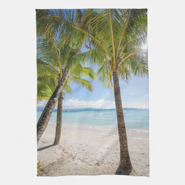 Linge De Cuisine Plages tropicales | Boracay Philippines (Vertical)