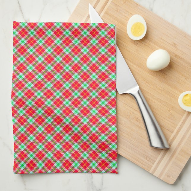 Linge De Cuisine Plaid (Quart Plié)
