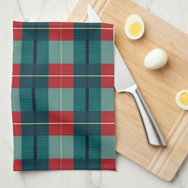 Linge De Cuisine Plaid (Quart Plié)