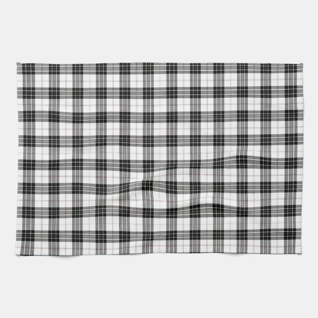 Linge De Cuisine Plaid de tartan de Macpherson (Horizontal)