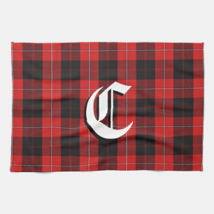 Linge De Cuisine Plaid de tartan écossais de Cunningham de clan de