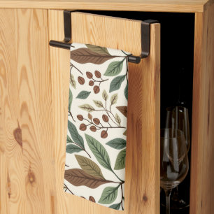 Linge De Cuisine Plante de café botanique