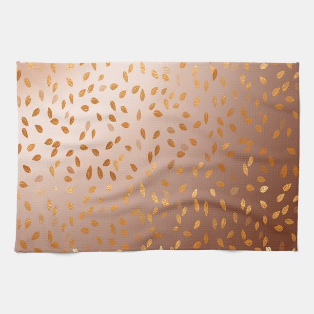 Linge De Cuisine Pluie dorée (Horizontal)