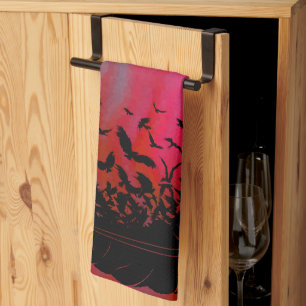 Linge De Cuisine Plume de corbeaux, oiseaux noirs et ravens
