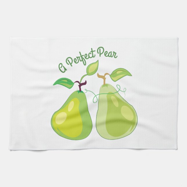 Linge De Cuisine Poire parfaite (Horizontal)