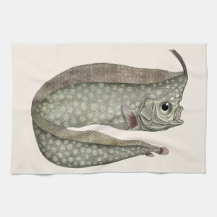Linge De Cuisine Poisson d'Oarfish vintage, Vie aquatique marine