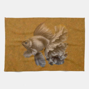 Linge De Cuisine Poisson d'or