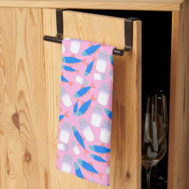 Linge De Cuisine Poisson Et Sel