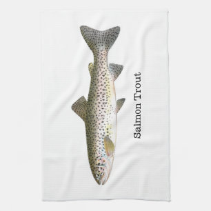 Linge De Cuisine Poissons de truite saumonée