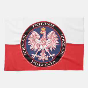 Linge De Cuisine Polonia Round Polonais Texan