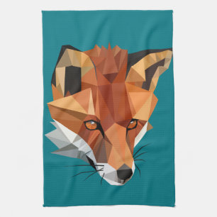Linge De Cuisine Polygon Fox Custom