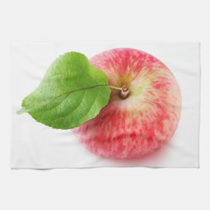 Linge De Cuisine Pomme rouge d'en haut