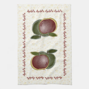 Linge De Cuisine Pommes brillantes (mouchetées)