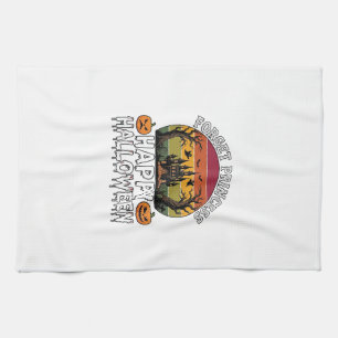 Linge De Cuisine Pompe Forget Princess Happy Halloween Maison Hanté