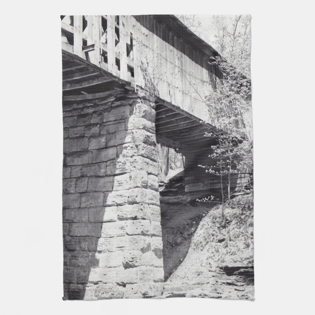 Linge De Cuisine Pont couvert (Vertical)